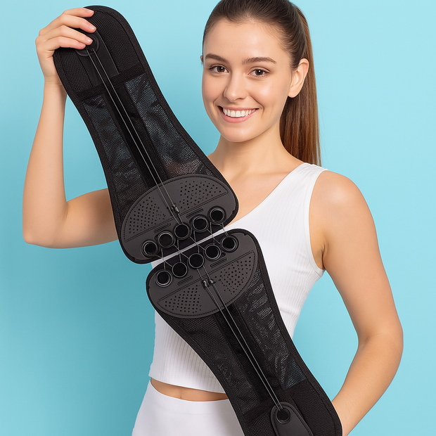 FlexiFas™ Fascia elastica lombare  regolabile
