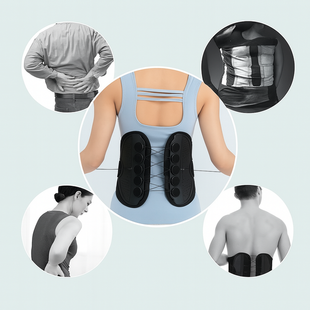 FlexiFas™ Fascia elastica lombare  regolabile